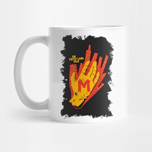 Fritz Lang's Masterpiece: 'M' Tribute Tee - Noir Elegance Mug